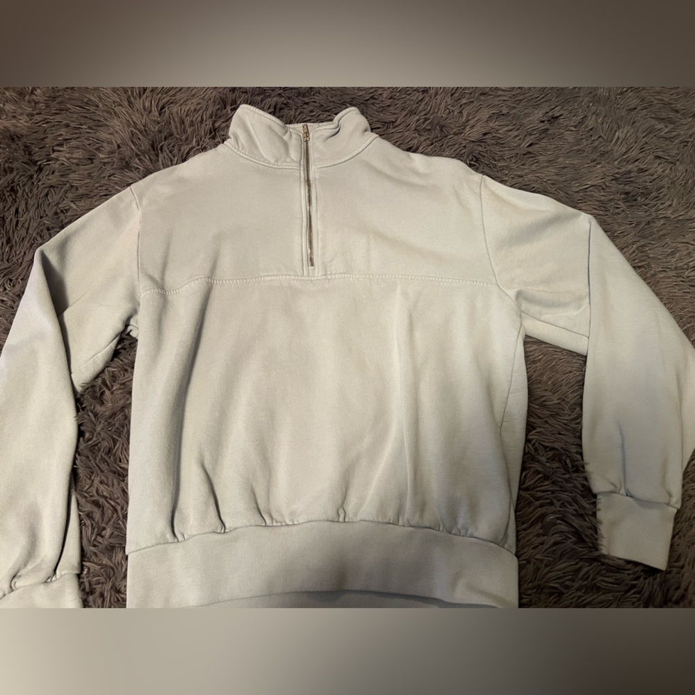 Brandy melville quarter zip hoodie